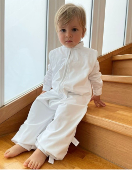 Pijama blanco TOG 0,5_algodón orgánico
