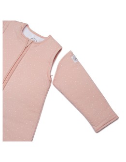 pijama manta tog 1,5 pink dots_mangas extraíbles