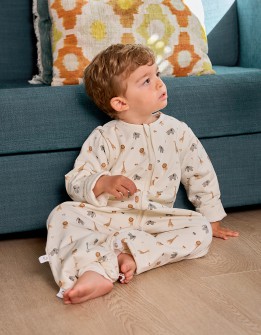 pijama niño entretiempo estampado animales tog 1,5 -Petite Marmotte