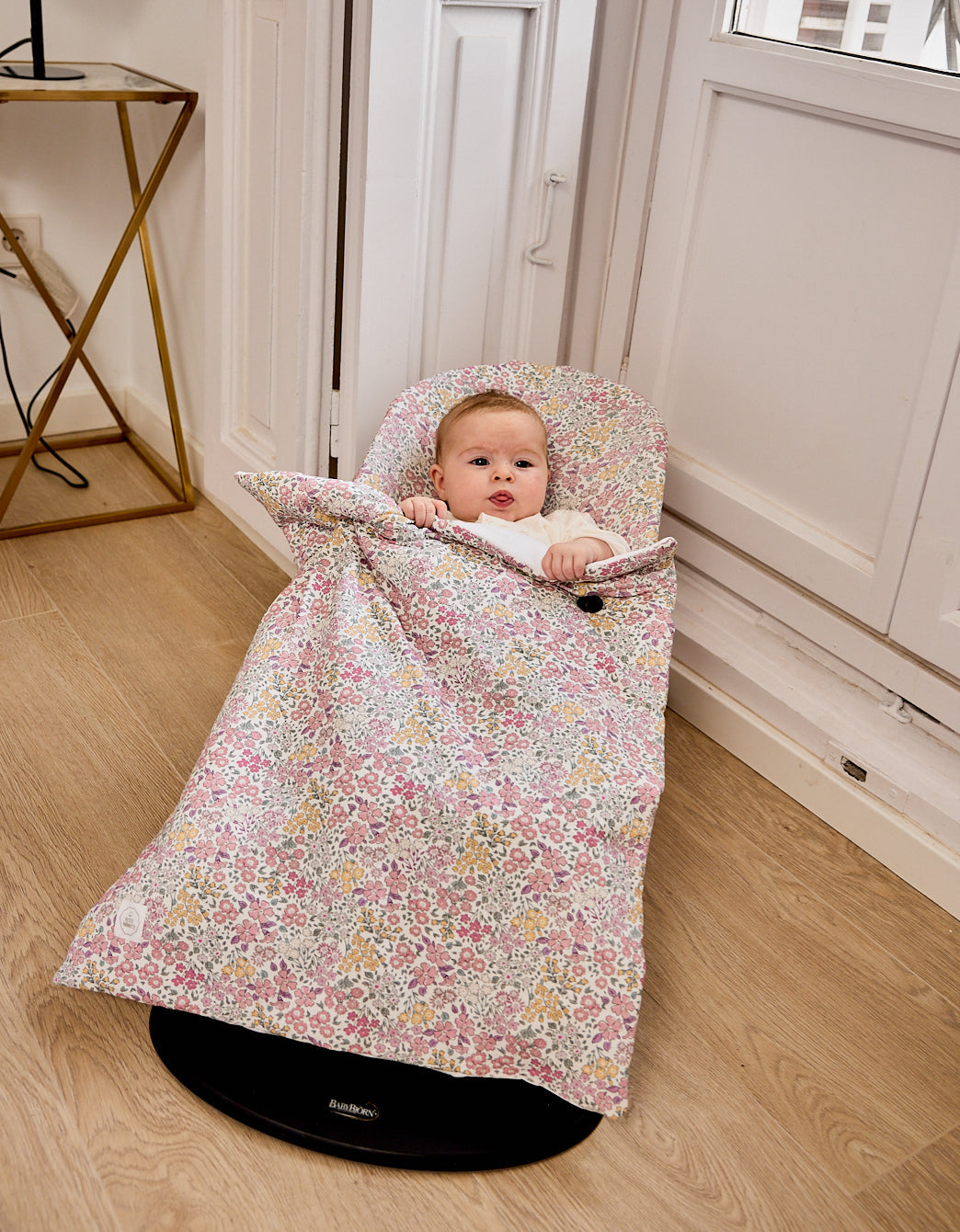 Hamaca de Babybjorn con funda y mantita Petite Marmotte