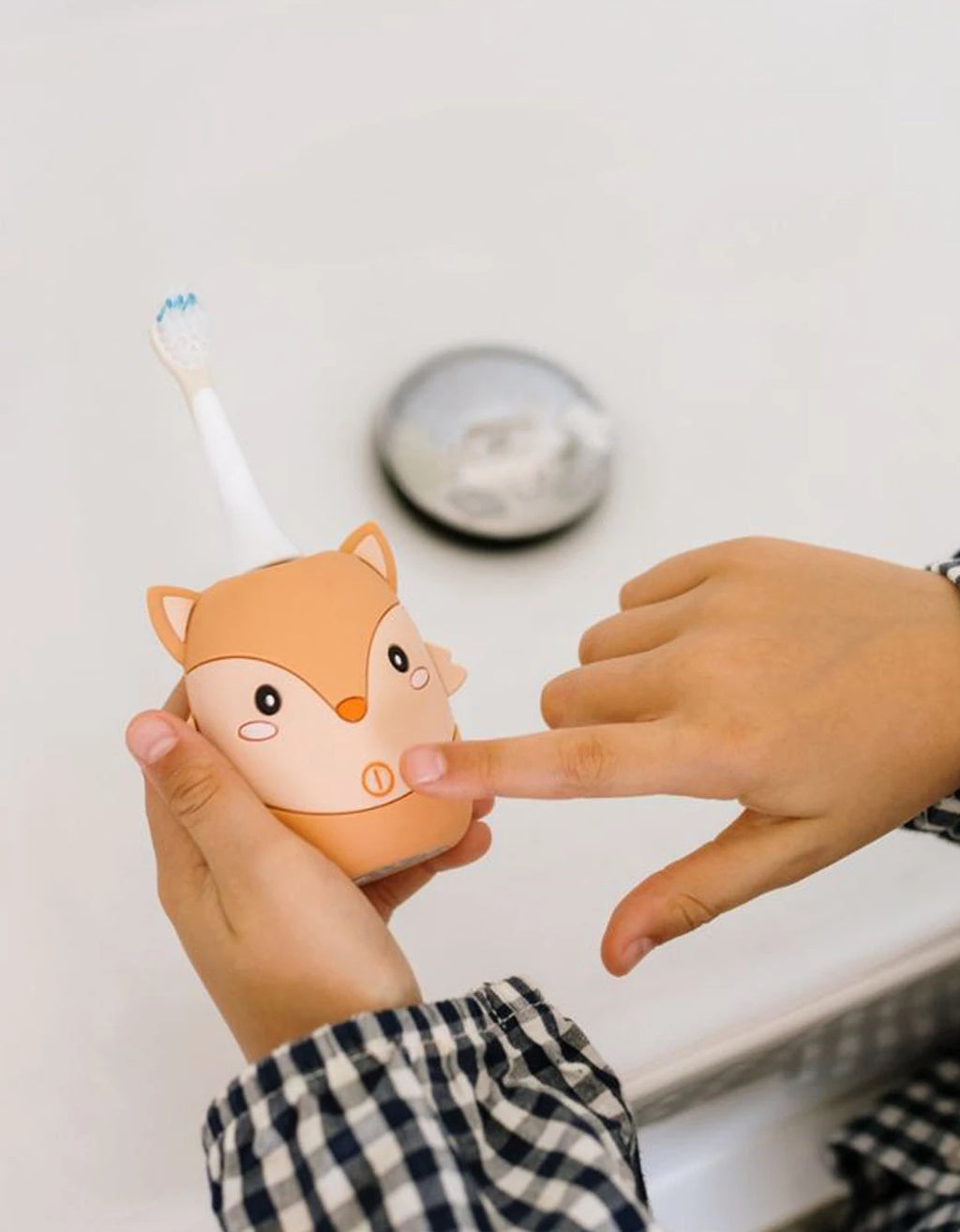 Cepillo de dientes eléctrico infantil - Zorro