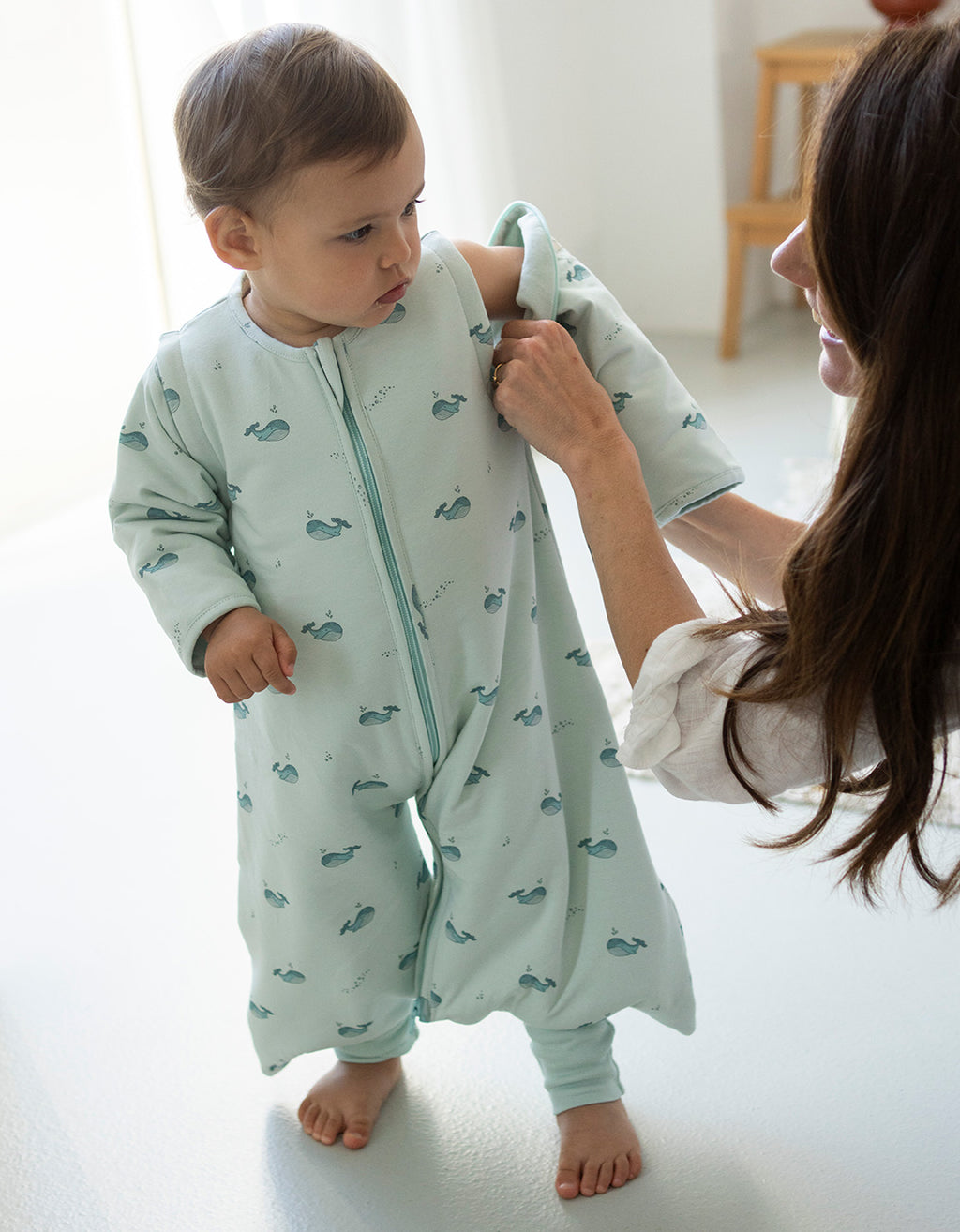 Pijama manta Entretiempo Whales TOG 1,5