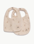 Muslin bib Ducks small