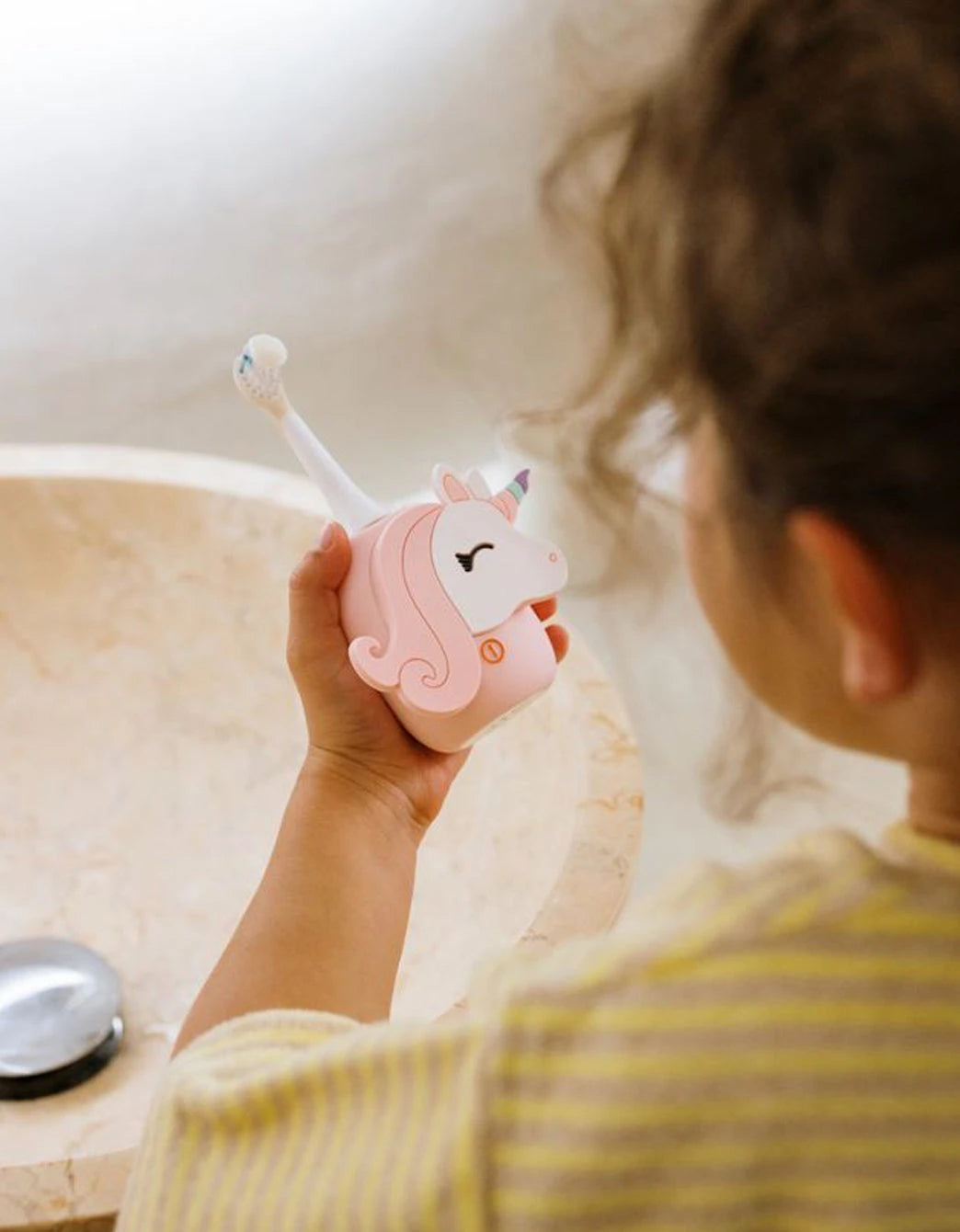 Cepillo de dientes eléctrico infantil - Unicornio