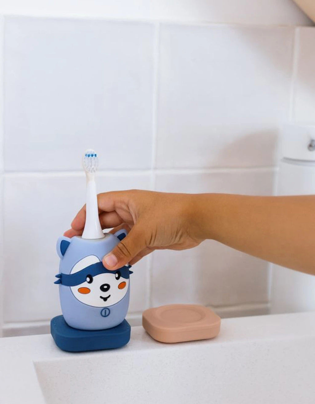 Cepillo de dientes eléctrico infantil - Mapache