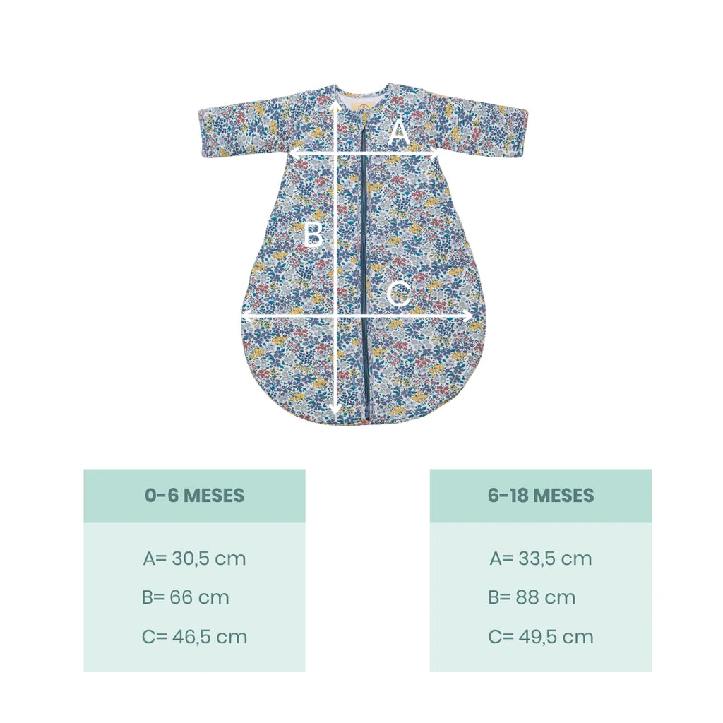 Gigoteuse bébé hiver Liberty Bleu TOG 2,5