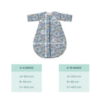 Gigoteuse bébé hiver Liberty Bleu TOG 2,5