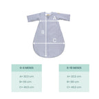 Gigoteuse bébé mi-saison Vichy Gris TOG 1,5