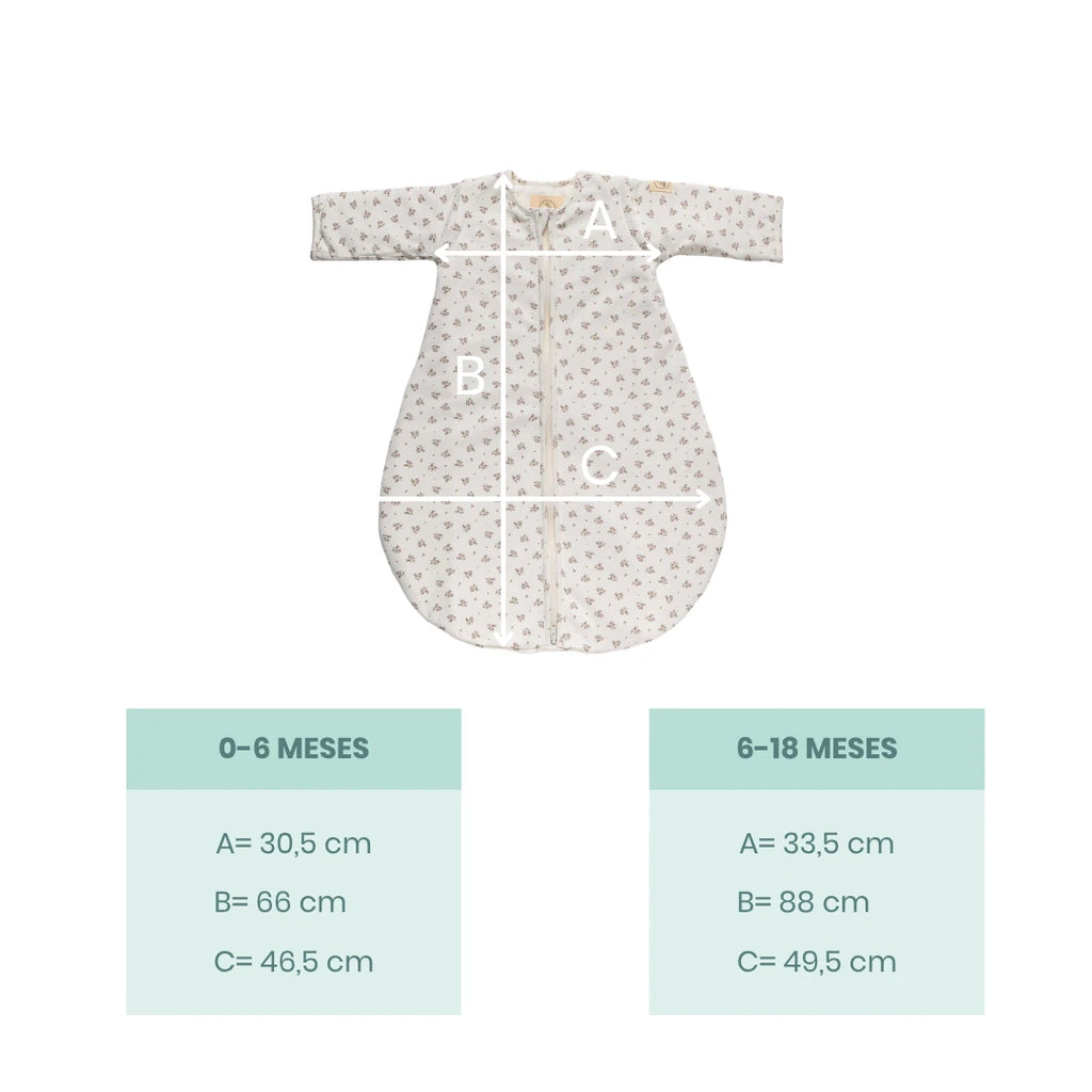 Gigoteuse bébé mi-saison Bouquet TOG 1,5