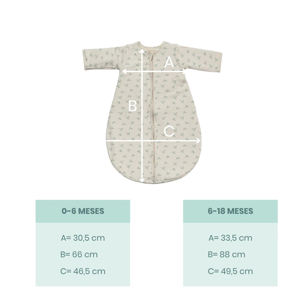 Gigoteuse bébé mi-saison Crème Olive TOG 1,5