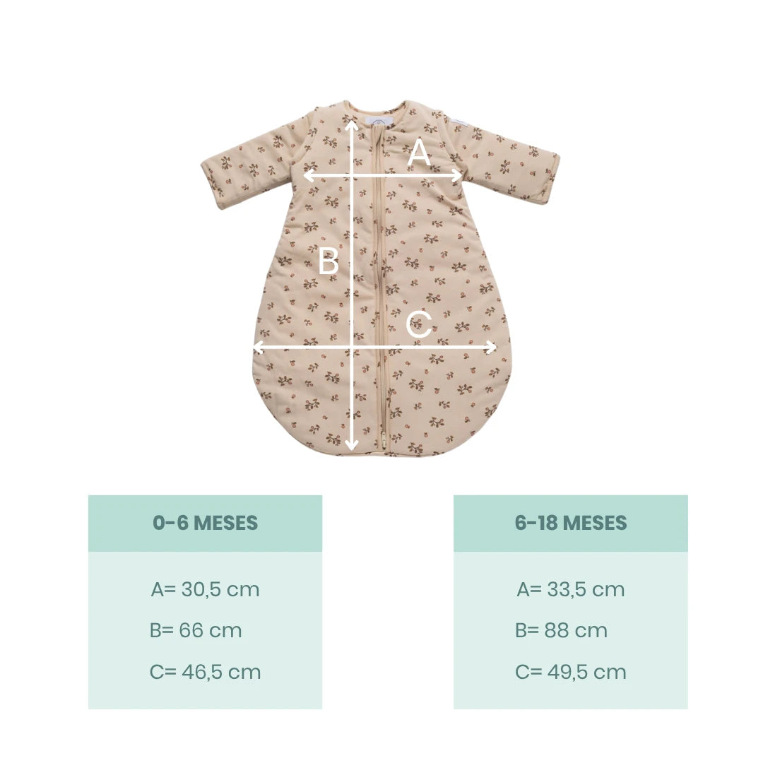 Gigoteuse bébé mi-saison Botanic TOG 1,5