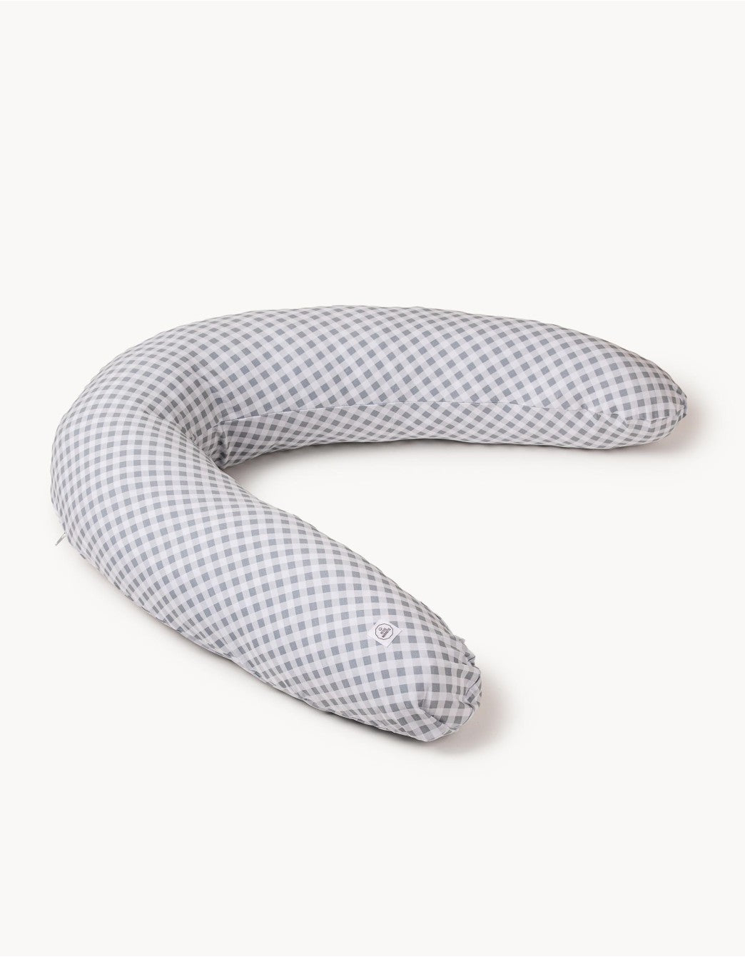 Cojín de maternidad XL Vichy Gris