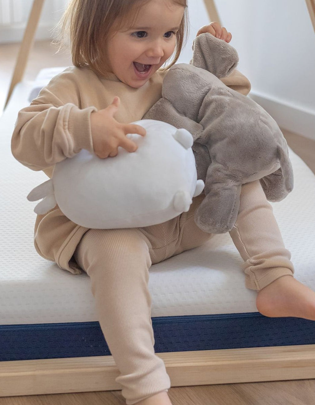 Colchón infantil Care diseñado para ofrecer comodidad en las diferentes etapas de crecimiento.