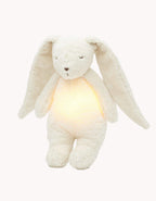 Conejito polar blanco con luz nocturna y sonido para bebé Petite Marmotte