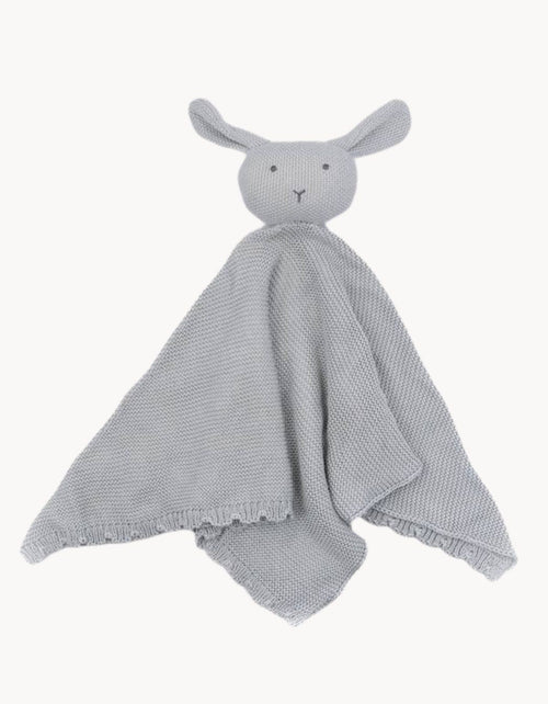 Doudou de Punto de Bambú - Conejito Gris