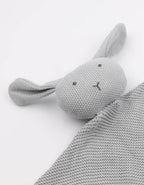 Doudou de Punto de Bambú - Conejito Gris