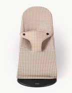 Funda para hamaca BabyBjörn Vichy Sand en algodón orgánico