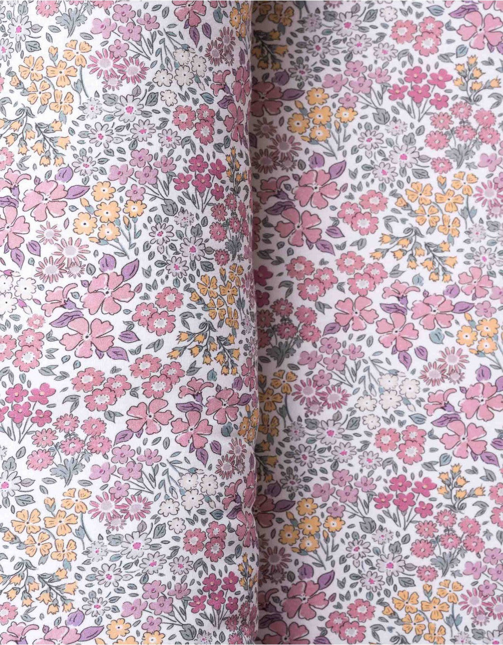 Funda nido Liberty Rosa Petite Marmotte