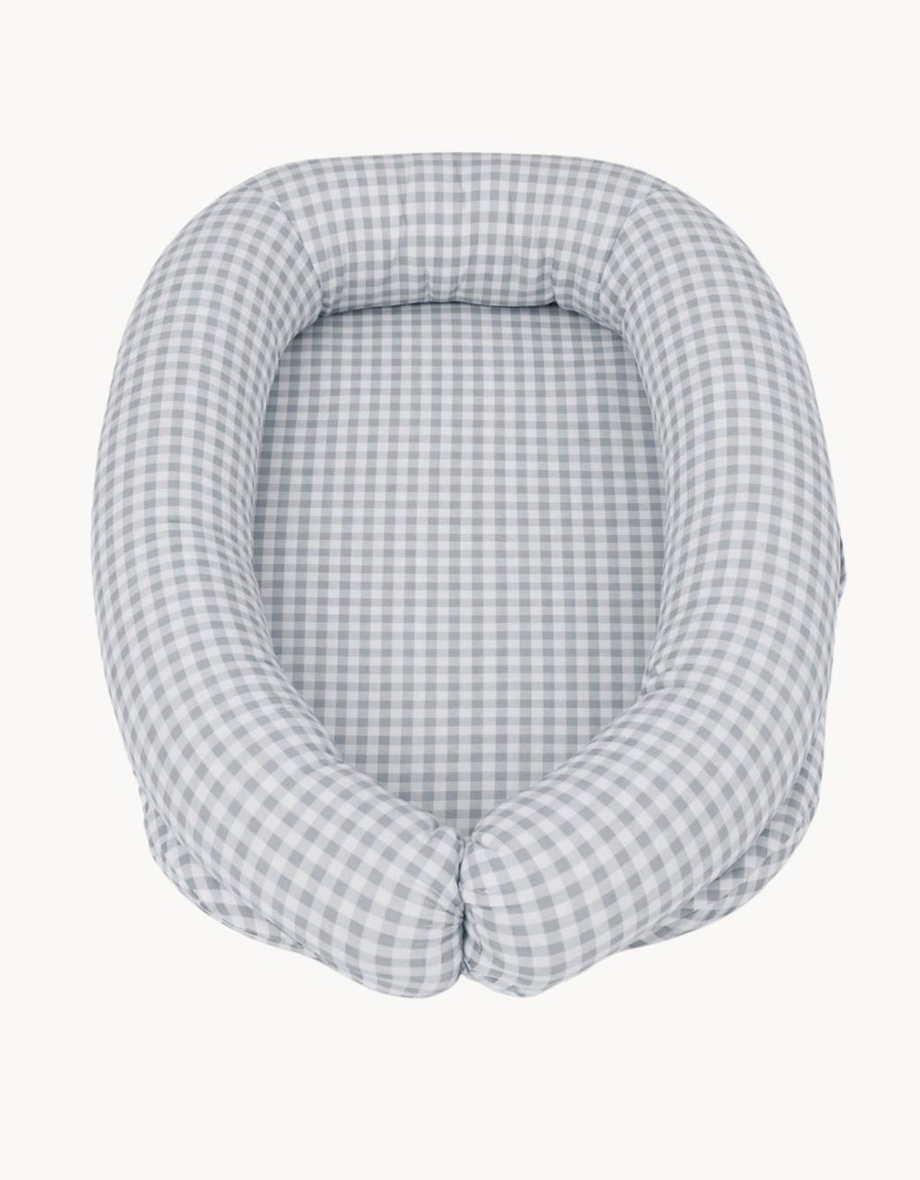 Funda nido vichy gris