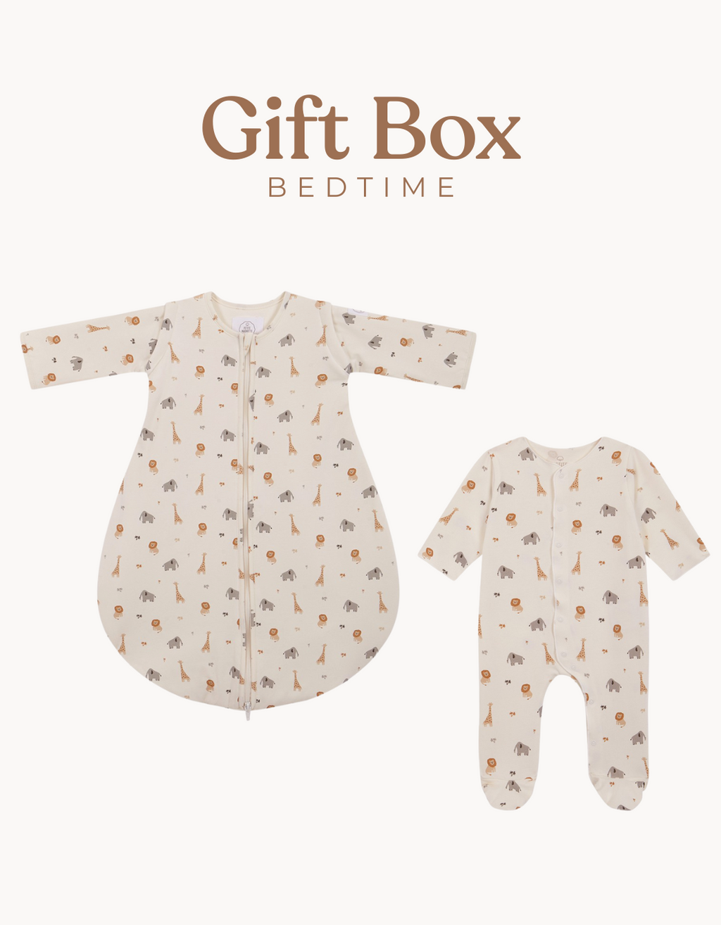 Gift Box Bedtime Set Safari