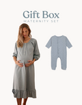 Gift Box Maternity Set Hojas Blancas