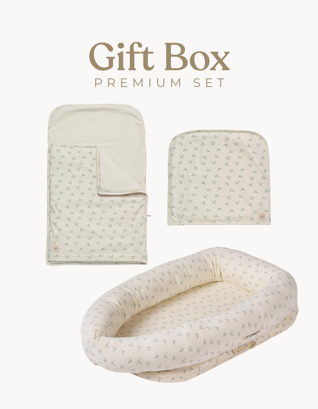 Gift Box Premium Set Olive Cream