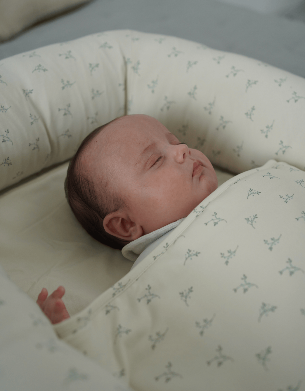 Olive Cream Co-Sleeping Nest