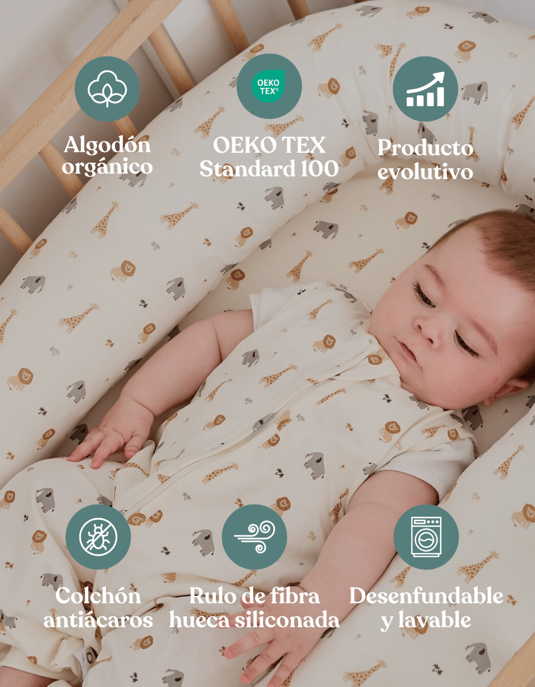 Safari Co-Sleeping Nest