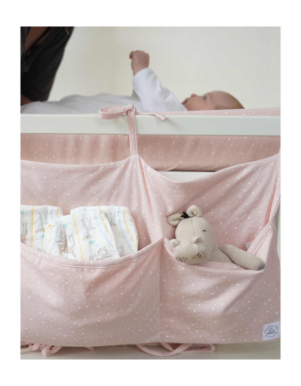 Organizador de Cuna Pink Dots