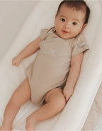 Pack 2 bodies Bambú Blanco-Beige Petite Marmotte