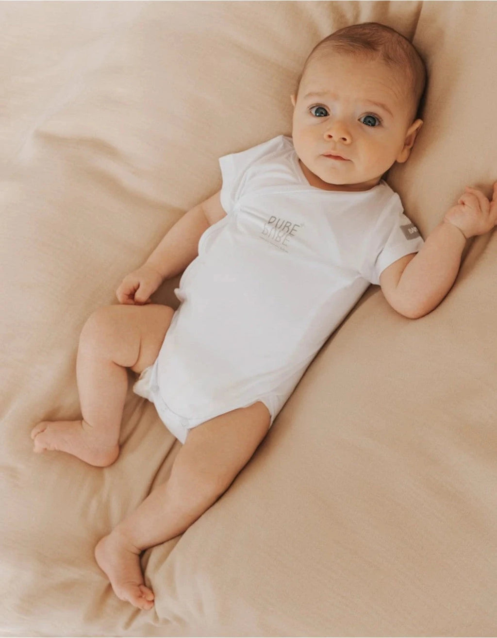 Pack 2 bodies Bambú Blanco-Rosa Petite Marmotte