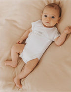 Pack 2 bodies Bambú Blanco-Rosa Petite Marmotte