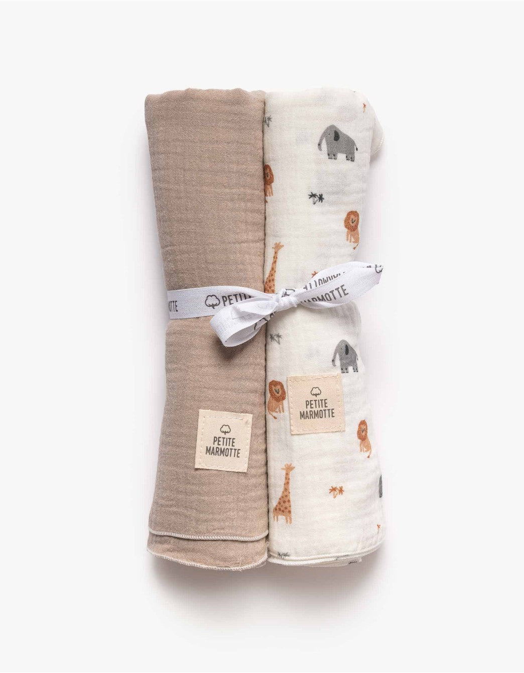 Pack Mousseline Safari + Taupe