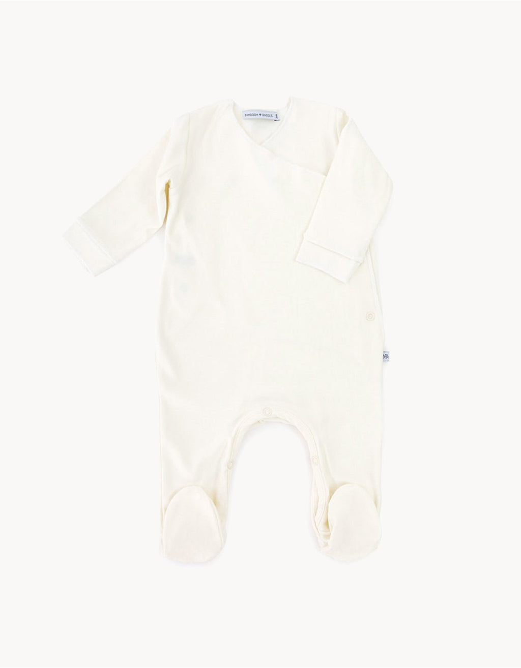 Pijama bebé bambú crudo