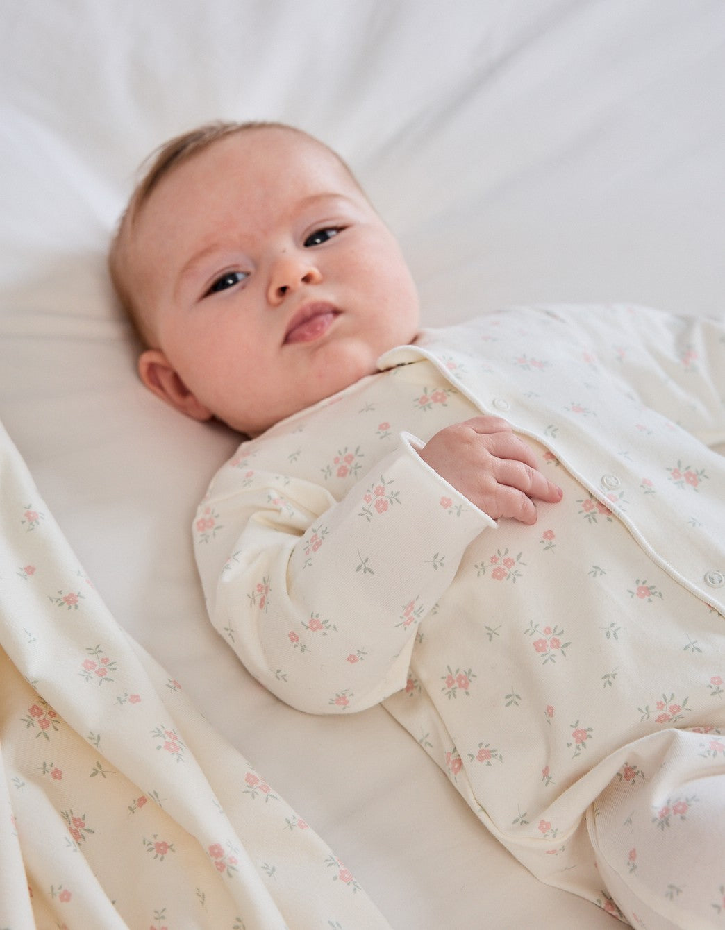 Blossom baby pajamas