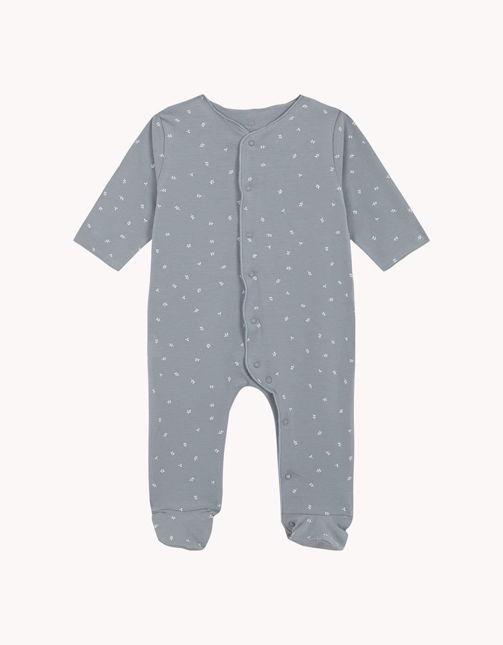 Pijama bebé Hojas Blancas