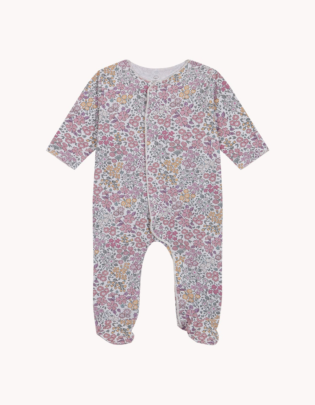 Pijama bebé Liberty Rosa