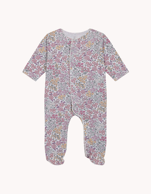 Pijama bebé Liberty Rosa