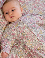 Pijama bebé Liberty Rosa Petite Marmotte