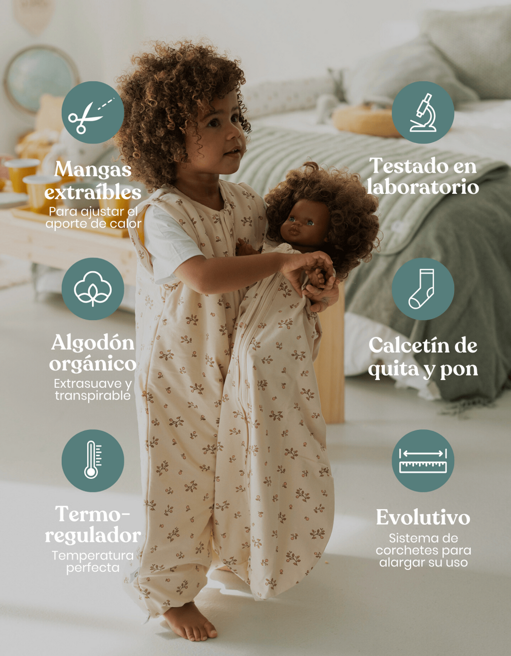 Pijama manta invierno Botanic TOG 2,5