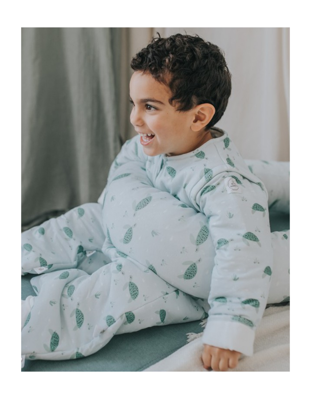 Pijama manta Entretiempo Tortugas TOG 1,5