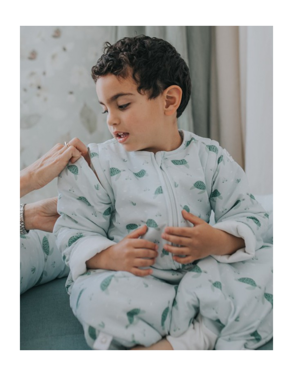 Pijama manta Entretiempo Tortugas TOG 1,5