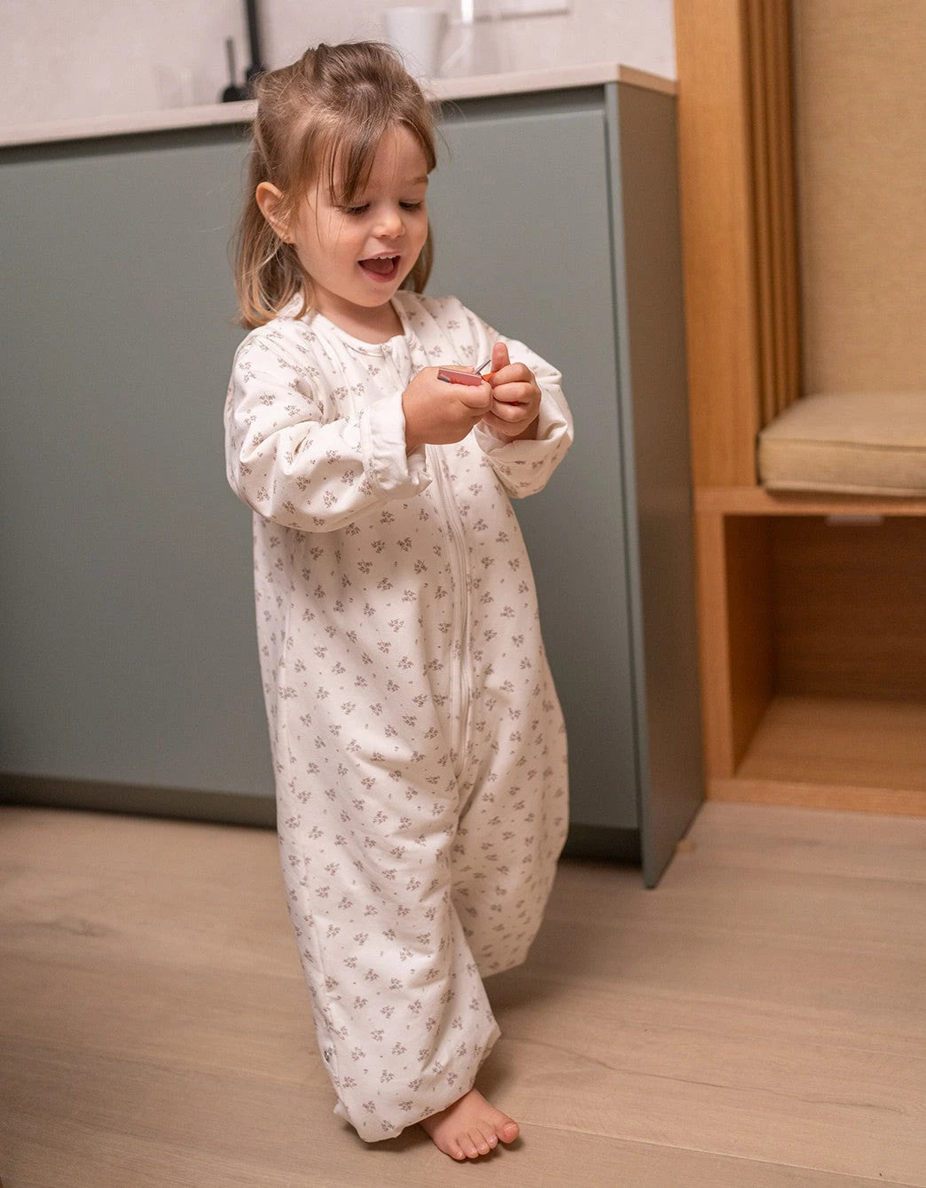 Pijama manta Entretiempo bouquet TOG 1,5 Petite Marmotte