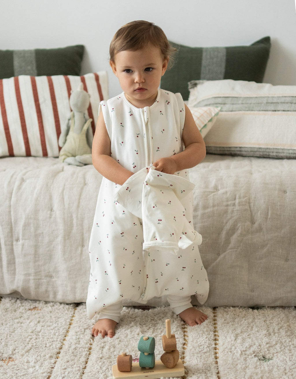Pijama manta Entretiempo Cherries TOG 1,5