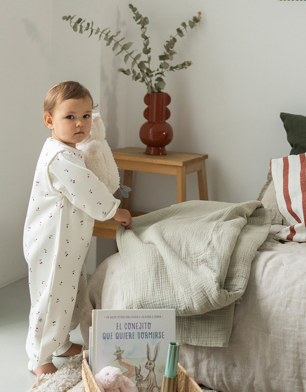 Pijama manta Entretiempo Cherries TOG 1,5