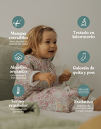 Pijama manta Entretiempo Liberty Rosa TOG 1,5