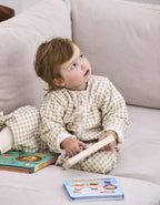 Pijama manta Entretiempo Vichy Sand TOG 1,5