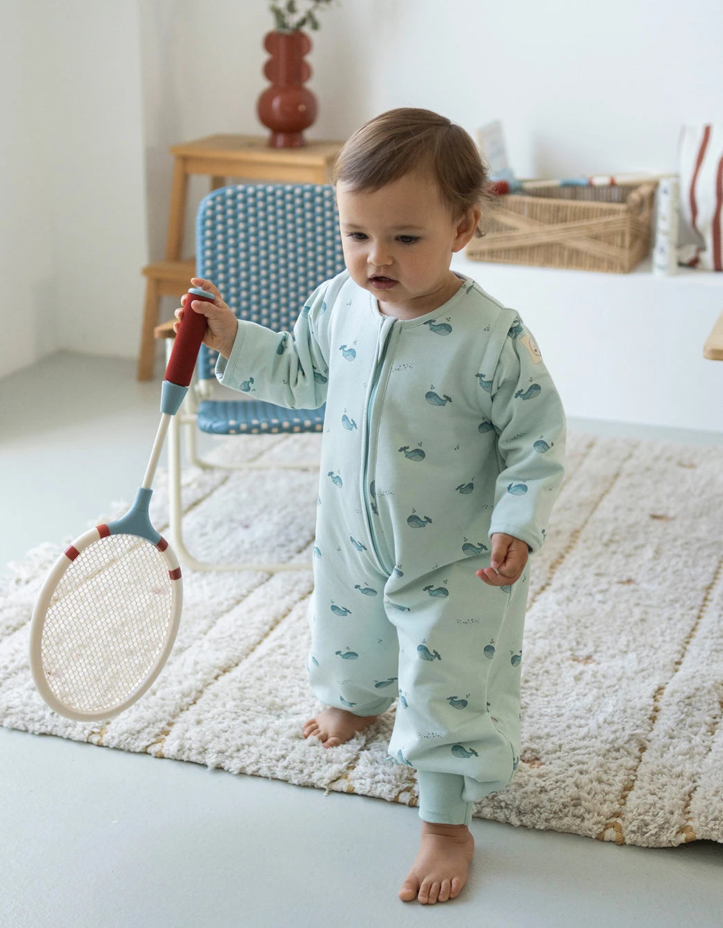 Pijama manta Entretiempo Whales TOG 1,5 Petite Marmotte