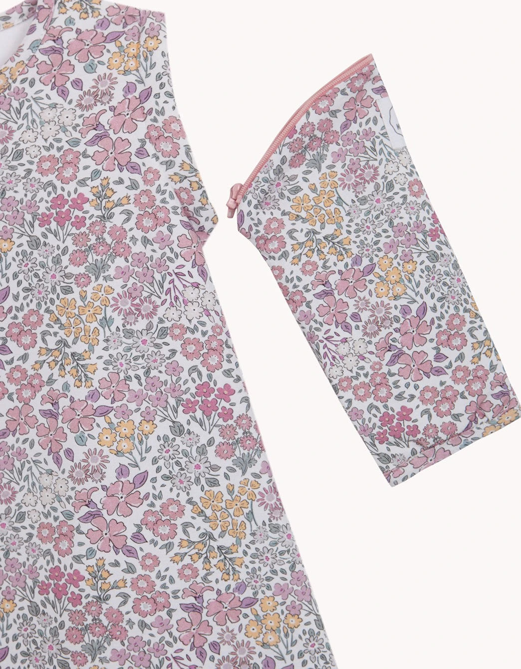 Pijama manta invierno Liberty Rosa TOG 2,5 Petite Marmotte