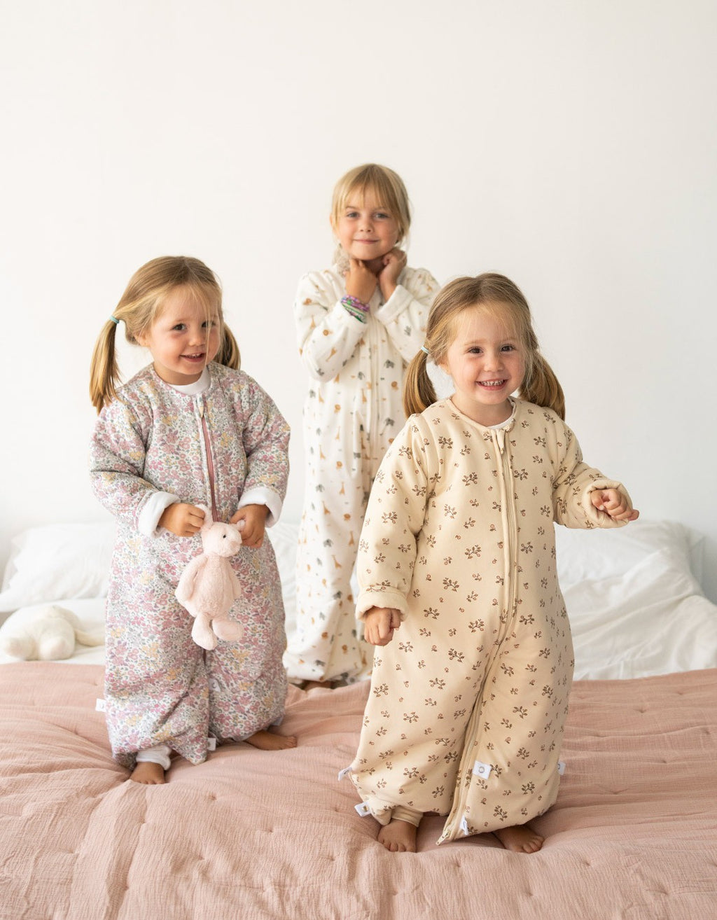 Pijama manta invierno Liberty Rosa TOG 2,5